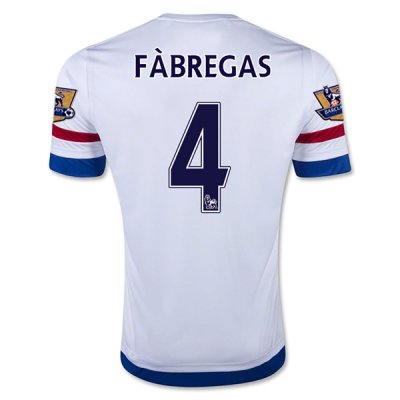 2015-16 Chelsea FABREGAS 4 Away Soccer Jersey