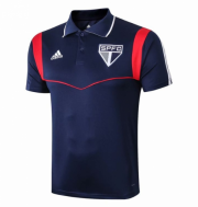 2019-20 Sao Paulo FC Navy Polo Shirt