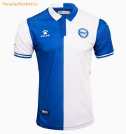 2021-22 Deportivo Alavés Home Soccer Jersey Shirt