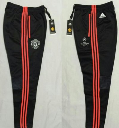 Manchester United UCL Black Pants 2015-16
