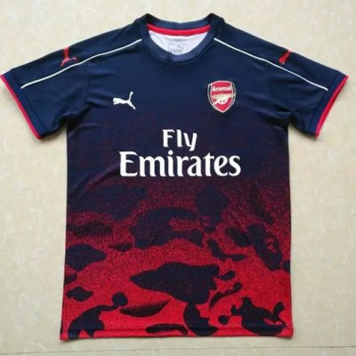 2017-18 Arsenal Navy Red Training Shirt