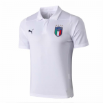 2019 Italy White Polo Shirt