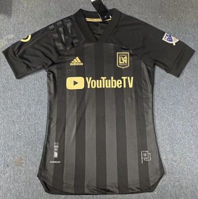 Player Version 2020-21 Los Angeles FC Home Soccer Jersey Shirt