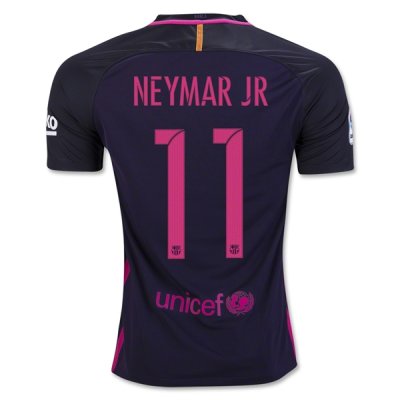 2016-17 Barcelona 11 NEYMAR JR Away Soccer Jersey