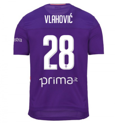 2019-20 Fiorentina Home Soccer Jersey Shirt VLAHOVIĆ #28