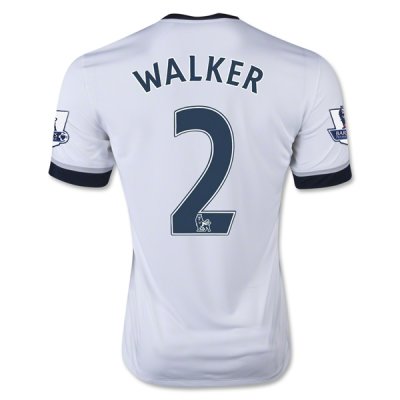 2015-16 Tottenham Hotspur WALKER #2 Home Soccer Jersey