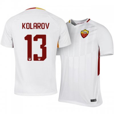 2017-18 Roma Aleksandar Kolarov #13 Away Soccer Jersey