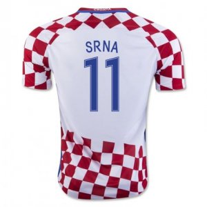 2016 Croatia Srna 11 Home Soccer Jersey