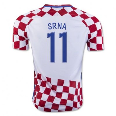 2016 Croatia Srna 11 Home Soccer Jersey