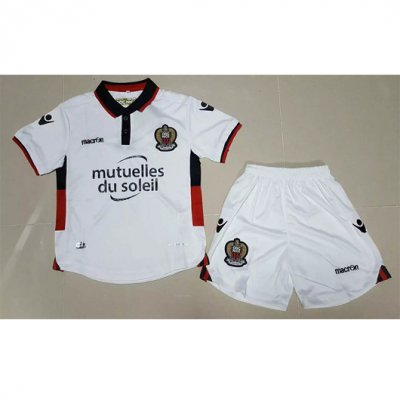 Kids OGC NICE 2016-17 Away Soccer Shirt with Shorts