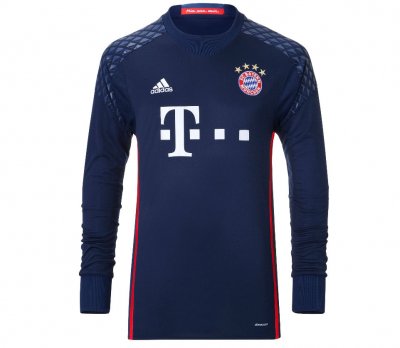 2016-17 Bayern Munich LS Home Goalkeeper Jersey