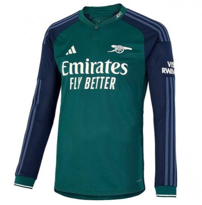 2023-24 Arsenal Long Sleeve Third Away Soccer Jersey Shirt