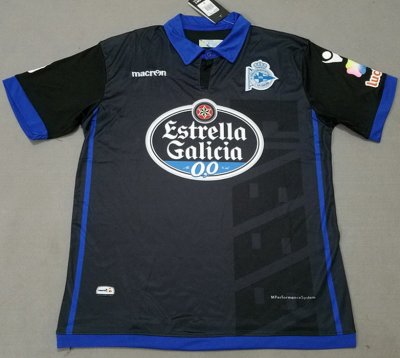 2017-18 Deportivo La Coruña Away Soccer Jersey