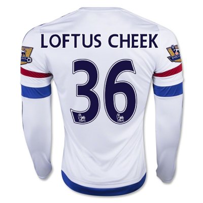 2015-16 Chelsea LOFTUS CHEEK #36 LS Away Soccer Jersey