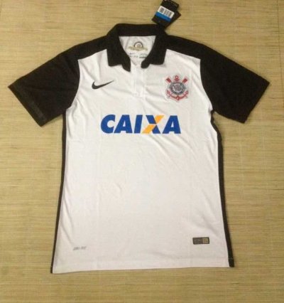 2015-16 Corinthians Home Soccer Jersey