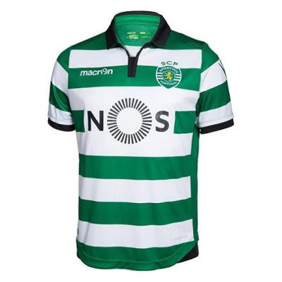 2016-17 Sporting Lisbon Home Soccer Jersey