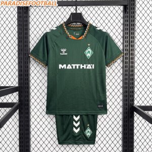 2026-27 Werder Bremen Away Kids Soccer Kits Shirt With Shorts 2026-27 Werder Bremen Away Kids Soccer Kits Shirt With Shorts