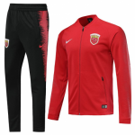 2019-20 Shanghai SIPG Red Training Kit (Jacket+Trouser)