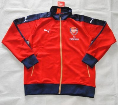 2015-16 Arsenal Soccer Jacket Red