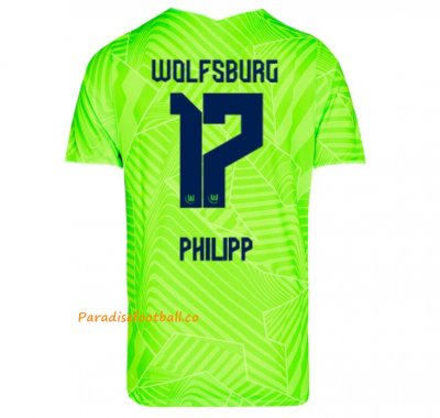 2021-22 Wolfsburg Home Soccer Jersey Shirt with Philipp 17 printing