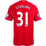 Liverpool 14/15 STERLING #31 Home Soccer Jersey