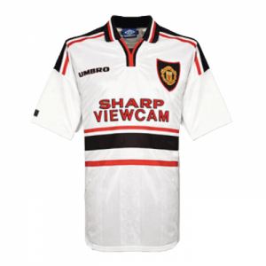 1998-99 Manchester United Retro Away Soccer Jersey Shirt