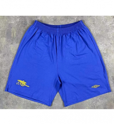 1971-79 Arsenal Retro Away Blue Soccer Shorts
