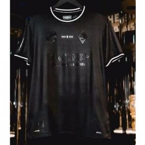 2020-21 Borussia Mönchengladbach Black 120th Anniverary Soccer Jersey Shirt