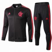 2018-19 Flamengo Black Training Kits Jacket and Pants