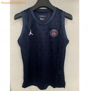 2021-22 PSG Navy Soccer Vest Jersey Shirt
