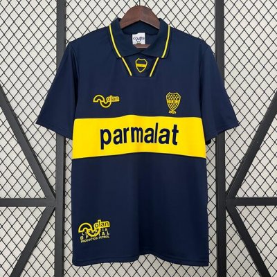 1994-95 Boca Juniors Retro Home Soccer Jersey Shirt