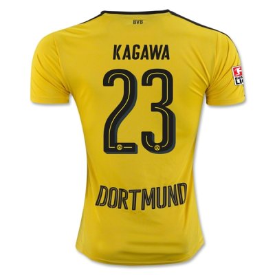 2016-17 Borussia Dortmund KAGAWA 23 Home Soccer Jersey