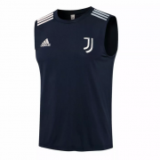 2021-22 Juventus Navy Soccer Vest T-Shirt