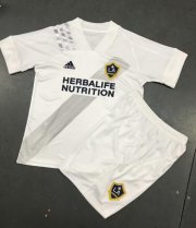 Kids Los Angeles Galaxy 2020-21 Home Soccer Shirt With Shorts