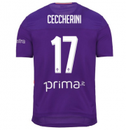 2019-20 Fiorentina Home Soccer Jersey Shirt CECCHERINI #17