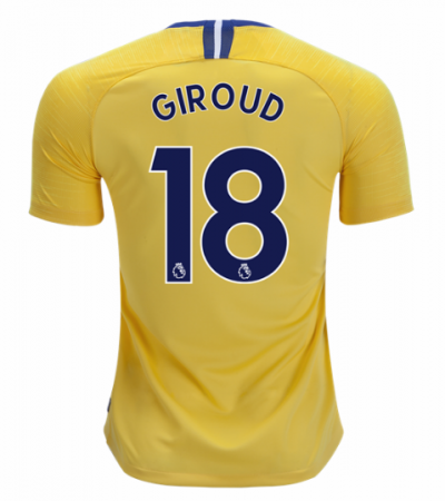 2018-19 Chelsea Away Soccer Jersey Shirt Olivier Giroud #18