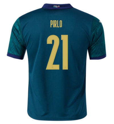2020 EURO Italy Third Away Soccer Jersey Shirt Andrea Pirlo 21