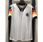 1992 Germany Retro Home Soccer Jersey Shirt