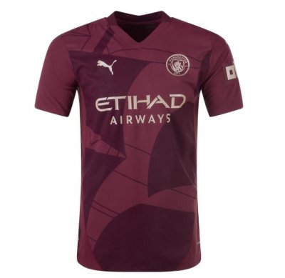 2024-25 Manchester City Third Soccer Jersey Shirt Player Version