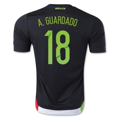 2015 Mexico A. GUARDADO #18 Home Soccer Jersey