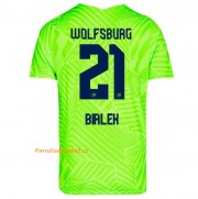 2021-22 Wolfsburg Home Soccer Jersey Shirt with Bialek 21 printing