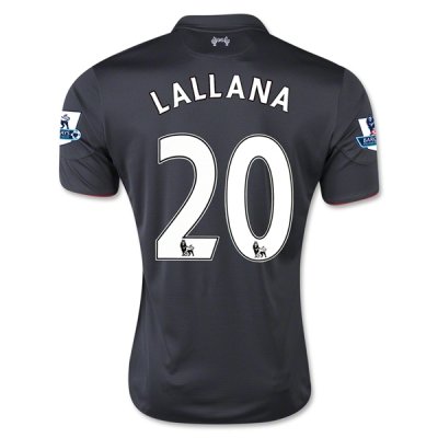 2015-16 Liverpool LALLANA #20 Third Soccer Jersey
