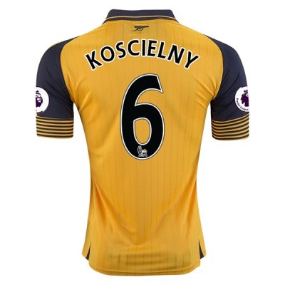 Arsenal 2016-17 6 KOSCIELNY Away Soccer Jersey