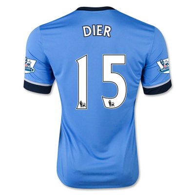 2015-16 Tottenham Hotspur DIER #15 Away Soccer Jersey