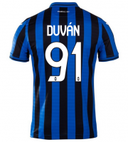 2019-20 Atalanta Bergamasca Calcio Home Soccer Jersey Shirt DUVAN #91
