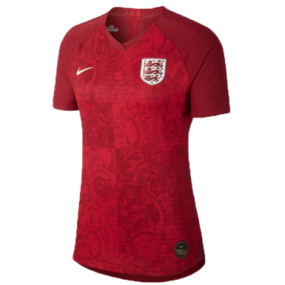 2019 World Cup England Women Away Red Soccer Jersey Shirt