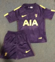 Kids Tottenham Hotspur 2017-18 Third Soccer Shirt With Shorts