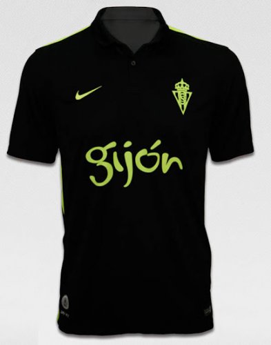 2016-17 Sporting Gijon Away Soccer Jersey