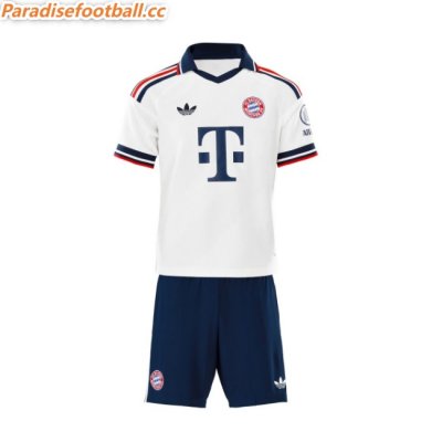 2026-27 Bayern Munich Away Kids Soccer Kits Shirt With Shorts