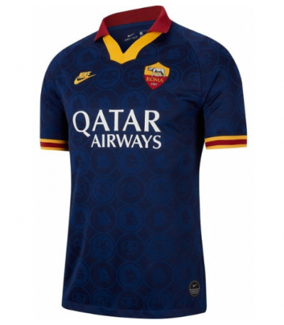 2019-20 AS Roma Third Away Soccer Jersey Shirt Player Version